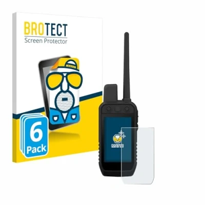Afbeelding van BROTECT Screenprotector voor Garmin Alpha 300 K Folie Beschermfolie matte (6 Stuks)