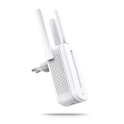 Afbeelding van Mercusys Mw300Re, Wireless Wifi Extender en Access Point, Single Band Speed 300 Mbps, drie externe antennes, Mimo technologie, WLAN afdekking, wit, meerkleurig