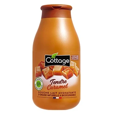 Afbeelding van Cottage Douche Hydraterende melk Zendre Caramel 97% ingrediënten van natuurlijke oorsprong, 250 ml
