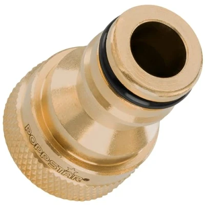 Afbeelding van Poppstar Aansluiting voor Kraan 1/2 Inch Binnendraad &amp; Steekkoppeling Tuinslang (Compatibel met Gardena Systeem)