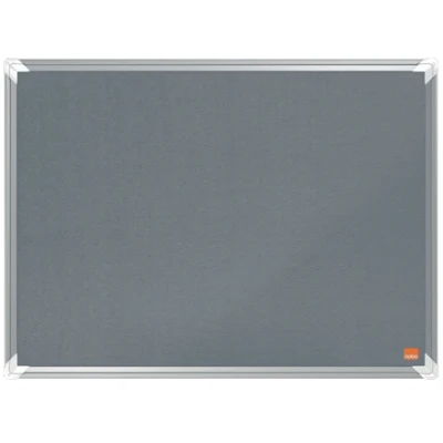 Afbeelding van Nobo Premium Plus Vilten Memobord/Prikbord Whiteboard 600x450mm Grijs Planner