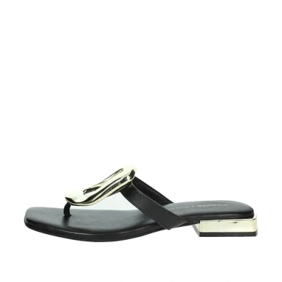 Afbeelding van Gioseppo Vendres Teensandalen, Dames, Maat: 37, Black Leer