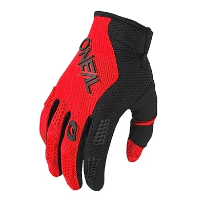 Afbeelding van Oneal Element Racewear Motorcross handschoenen, zwart rood, afmeting 2XL voor man