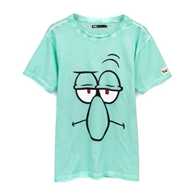 Afbeelding van SpongeBob Squarepants T shirt unisex Patrick of Squidward karakter top Large