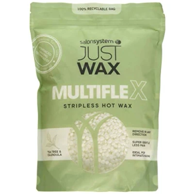 Afbeelding van Salon System 700 g Just Wax Multi Flex Stripless Braziliaanse been/onderarm Tea Tree en Calendula