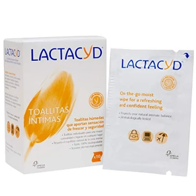 Afbeelding van Lactacyd Intimate Wipes 10 U