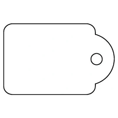 Afbeelding van Label Apli karton nr390 22x35mm wit