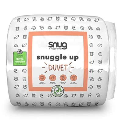 Afbeelding van Snug Snuggle Up Dekbedovertrek 13,5 Tog Cosy Winter Hypoallergeen Dekbed Eenpersoonsbed