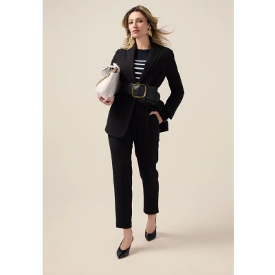Afbeelding van Oltre Broek, Dames, Maat: Large, Nero