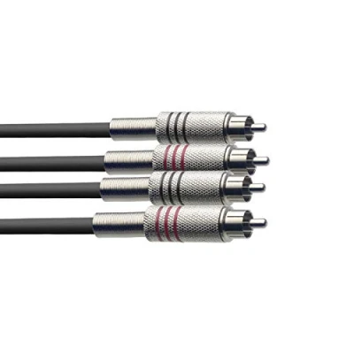 Afbeelding van Stagg STC2C kabel 2x RCA male 2 meter