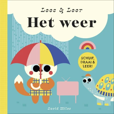 Afbeelding van Lees &amp; leer: het weer (kartonboek) (Hardback)