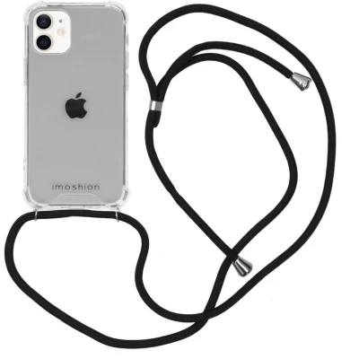 Afbeelding van Apple iPhone 12 Mini Hoesje Kunststof iMoshion Hardcase/Koordhoesje/Backcover Transparant Telefoonhoesje