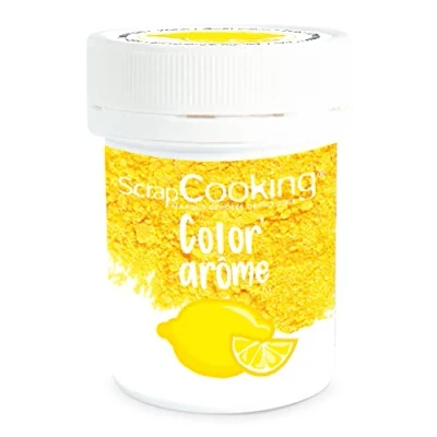 Afbeelding van Scrapcooking Kleur &amp; Smaakpasta Geel / Citroen 10g