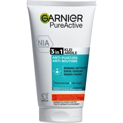 Afbeelding van Garnier Skin naturals face pure 3 in 1 150 ml