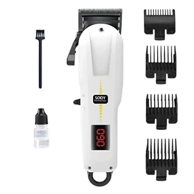 Afbeelding van SODY Draadloze Tondeuse Wit 6 Delig