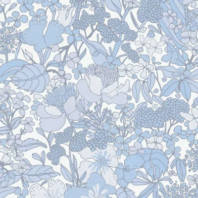 Afbeelding van AS Creation AP Floral Impression 37702 7 / 377027 Blauw