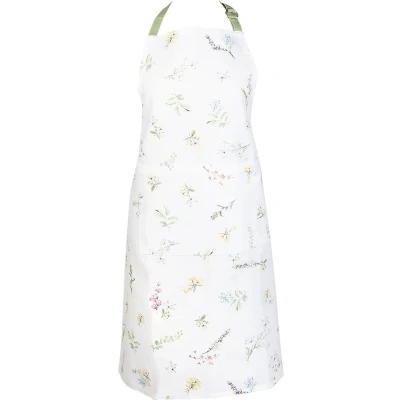Afbeelding van Clayre &amp; Eef Witte Schort 70*85 cm HFL41