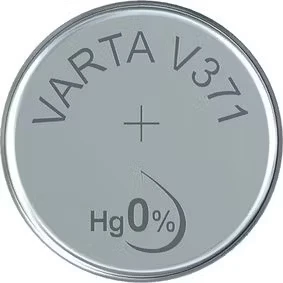 Afbeelding van Varta Knoopcel Batterij V371 1stuk(s) 1.55V 0.03Ah 4008496245918