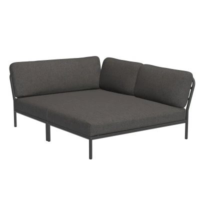 Afbeelding van Loungeset Module Houe Level Cozy Corner Right Dark Grey