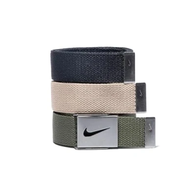 Afbeelding van Nike Heren 3 Pack Web Belt