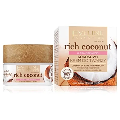 Afbeelding van Eveline Rich Coconut Ultra Nourishing Face Creme, 50 ml (0249) A/19