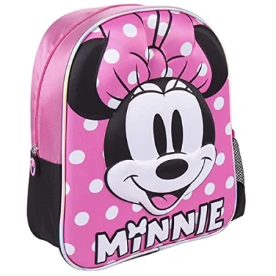 Afbeelding van 3D Rugzak Schooltas Minnie Mouse Roze (25 x 31 10 cm)