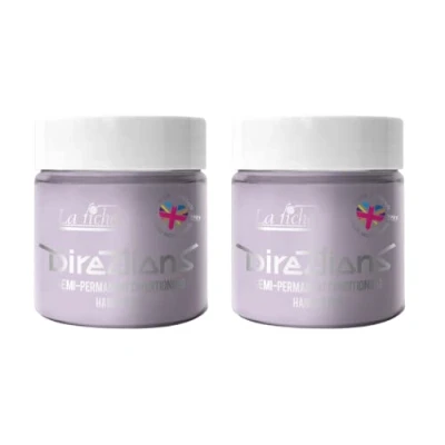 Afbeelding van La Riche Directions Semipermanente haarverf, 100 ml, blik van 2 stuks (witte toner)