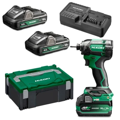 Afbeelding van Wh18dc Whz Accu Slagschroevendraaier 1/4&quot; 18V, Bl, 210 Nm, Ip56, Mv, 2X 18V 4,0Ah In Hsc Ii