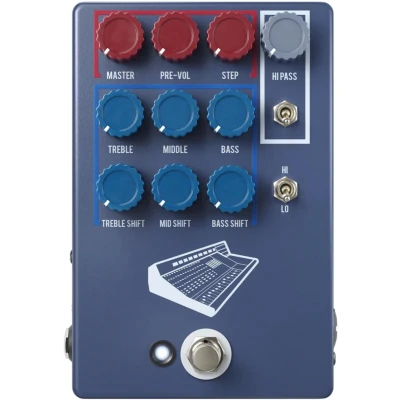 Afbeelding van JHS Pedals Colour Box V2 10 Year Anniversary Edition Preamp / EQ DI