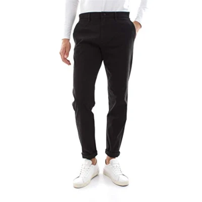 Afbeelding van Dockers Smart FLEX Tapered Chino, Heren, Maat: 40x34, Black