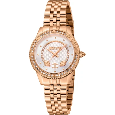 Afbeelding van Just Cavalli Dames analoog digitaal automatisch horloge met armband S7272216, Meerkleurig, JC1L275M0055