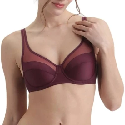 Afbeelding van DIM Generous Classic Underwire BRA Beugel BH, Dames, Maat: 80C, Figue