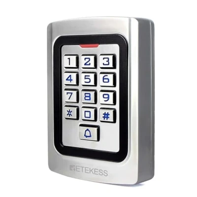 Afbeelding van Retekess T AC04 Toegangscontrole Wachtwoord Toetsenbord PIN Code 125 KHz RFID Kaart IP68 Waterdicht Antiroest Achtergrondverlicht Wiegand 26 voor Garage Gemeenschap Winkel Magazijn Huis