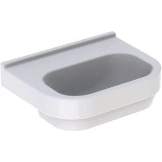 Afbeelding van Geberit 300 Basic wastafel wit KeraTect (50 x 38 cm) zonder kraangat,