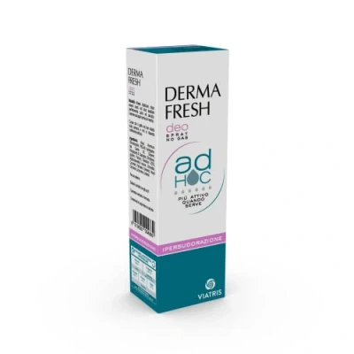 Afbeelding van Dermafresh Ad Hoc Hypersudation Deodorant Spray Specifiek voor zweten 100 g