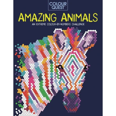 Afbeelding van Colour Quest®: Amazing Animals: An Extreme by Numbers Challenge