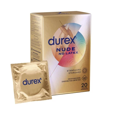 Afbeelding van 4x Durex Condooms Nude Latex Vrij 20 stuks