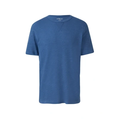 Afbeelding van s.Oliver regular T shirt blauw
