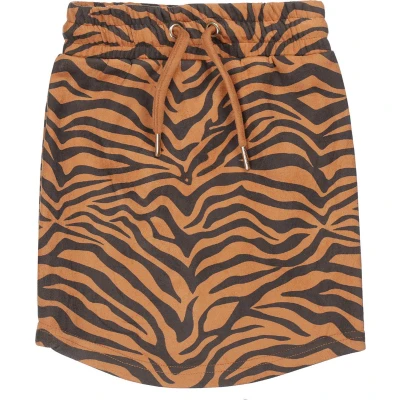 Afbeelding van DJ Dutch meiden rok met zebraprint Camel