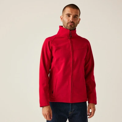 Afbeelding van Regatta Uproar Softshell Jacket RG642 Classic Red/Seal Grey (Solid) 3XL