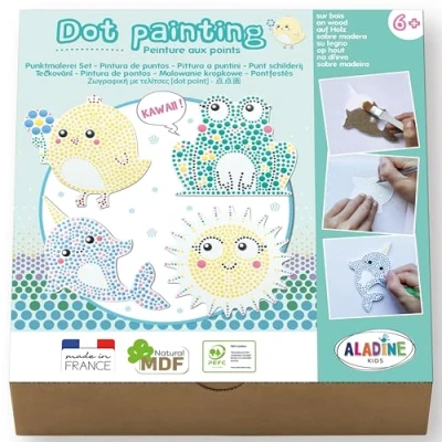 Afbeelding van Aladine Dot Painting Set Kawaii