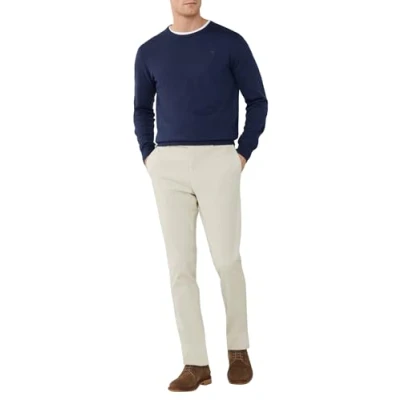 Afbeelding van Hackett London Heren Ultra Lw Chino K broek, Beige (strand), 32W/28l, 32W / 28L
