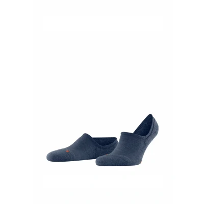 Afbeelding van FALKE Uniseks volwassene Liner sokken Keep Warm U In wol onzichtbar eenkleurig 1 paar, Blauw Ocean Melange 6776, 44 45