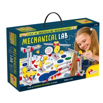 Afbeelding van LISCIANI I&#039;m a Genius Science Mechanisch Laboratorium Wetenschappelijke en Educatieve Kit Experimenten Machines om te Bouwen Voor Kinderen van 7 tot 12 Jaar