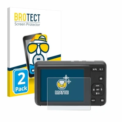 Afbeelding van BROTECT Screenprotector voor Kodak Pixpro FZ55 Folie Beschermfolie matte (2 Stuks)