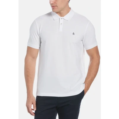 Afbeelding van Original Penguin Daddy Poloshirt, Heren, Maat: Large, Bright white