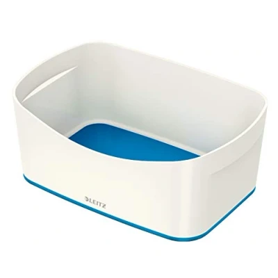Afbeelding van Leitz MyBox 52571036 Opbergtray, Waterafstotend, BPA Vrij Kunststof Wit/Metallic Blauw