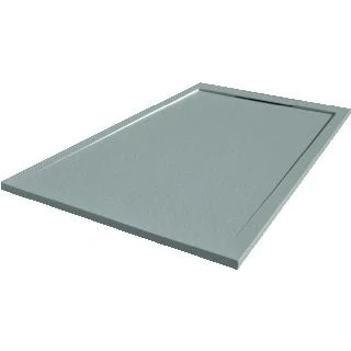 Afbeelding van Van den Berg Comfort rechthoekige douchevloer grijs 1800 x 900