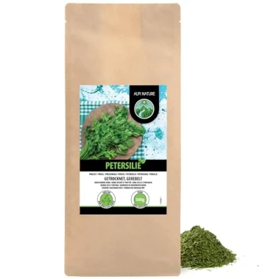 Afbeelding van Gewreven peterselie (500g), zacht gedroogde peterselie, 100% pure en natuurlijke voor de bereiding van kruidenmengsels