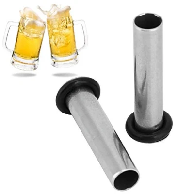Afbeelding van Gas Dip Buis, 2 Stuks Rvs Buis In voor Cornelius Corny Vaatje Homebrew Tapbier Brouwen Accessoires